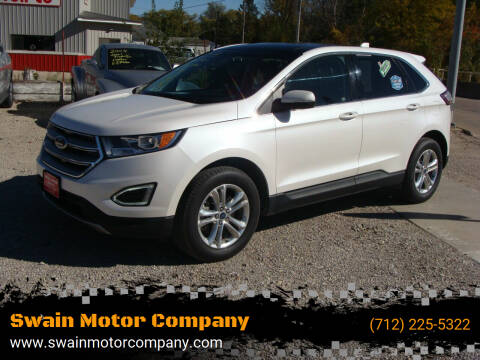 2018 Ford Edge for sale at Swain Motor Company in Cherokee IA