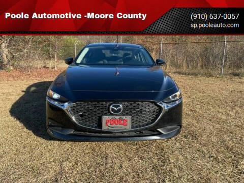 2021 Mazda Mazda3 Sedan for sale at Poole Automotive in Laurinburg NC