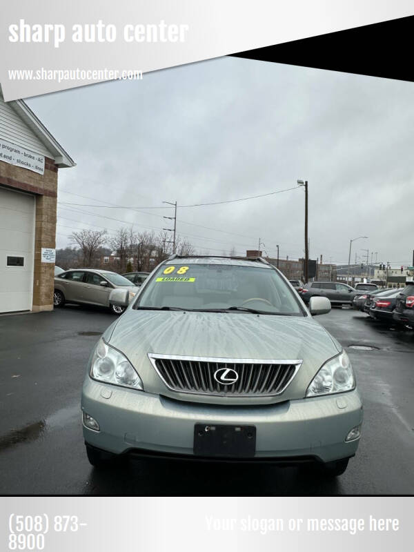 2008 Lexus RX 350 for sale at sharp auto center in Worcester MA