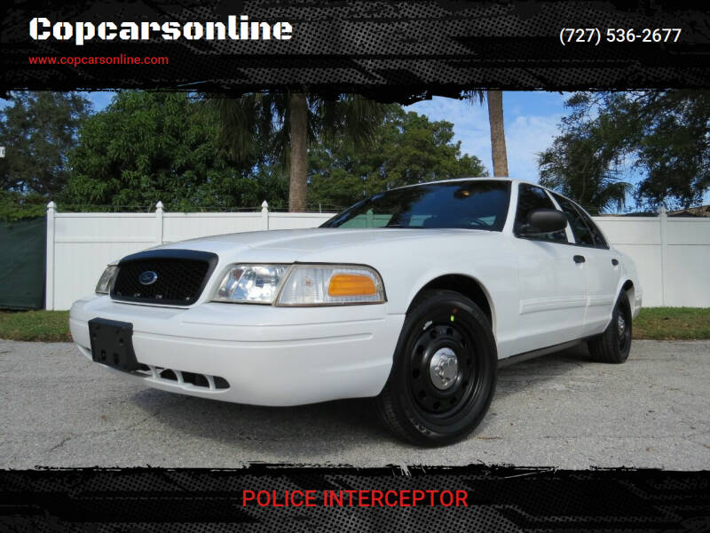 2009 Ford Crown Victoria for sale at Copcarsonline in Largo FL
