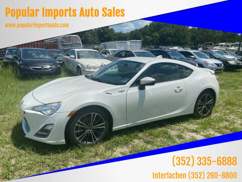 2015 Scion FR-S for sale at Popular Imports Auto Sales - Popular Imports-InterLachen in Interlachehen FL