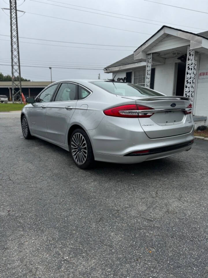 2018 Ford Fusion Hybrid for sale at Nation Auto Sales in Greensboro, NC