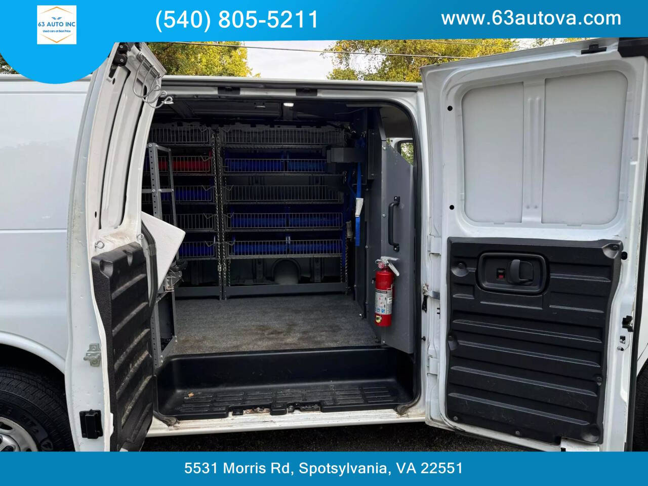 2019 Chevrolet Express for sale at 63 Auto Inc in Spotsylvania, VA