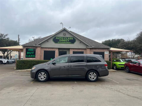 2016 Honda Odyssey for sale at Auto Class Direct in Plano TX