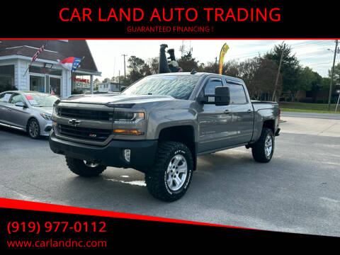 2017 Chevrolet Silverado 1500 for sale at CAR LAND  AUTO TRADING in Raleigh NC
