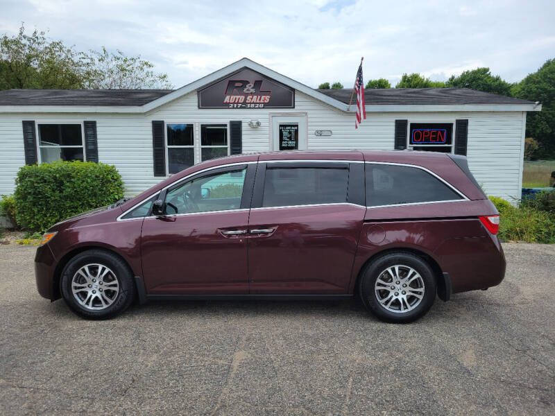 2011 Honda Odyssey for sale at R & L AUTO SALES in Mattawan MI
