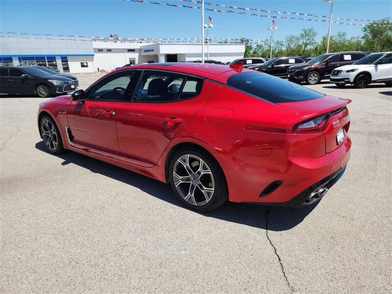 Used 2020 Kia Stinger GT-Line with VIN KNAE15LA7L6073532 for sale in Claremore, OK