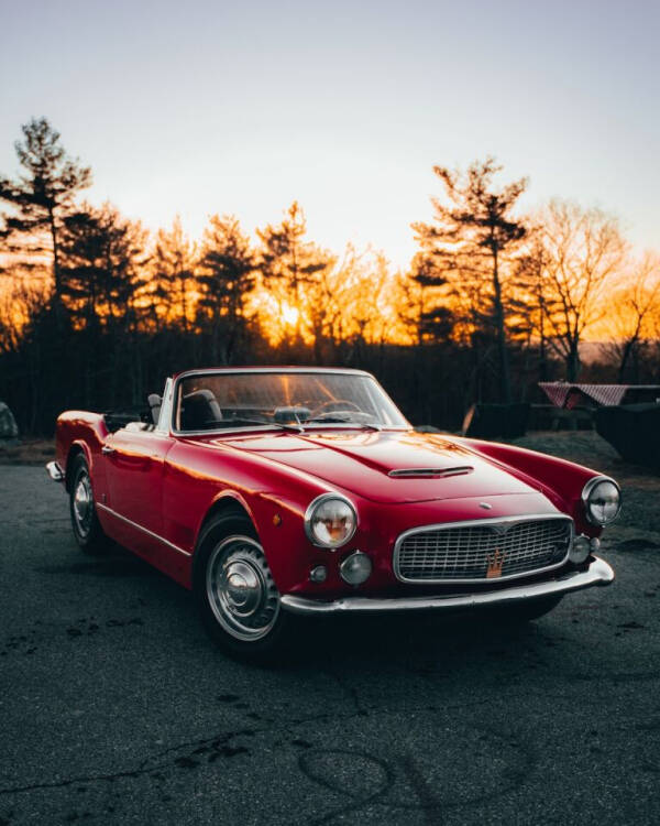 1960 Maserati 3500GT Vignale Spyder for sale at Gullwing Motor Cars Inc in Astoria NY