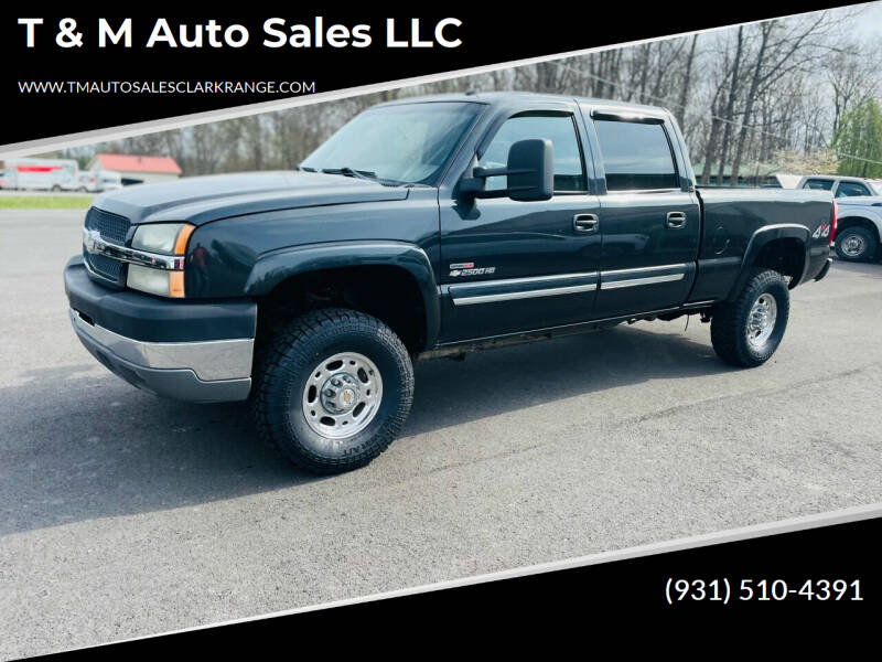 2003 Chevrolet Silverado 2500HD for sale at T & M Auto Sales LLC in Clarkrange TN