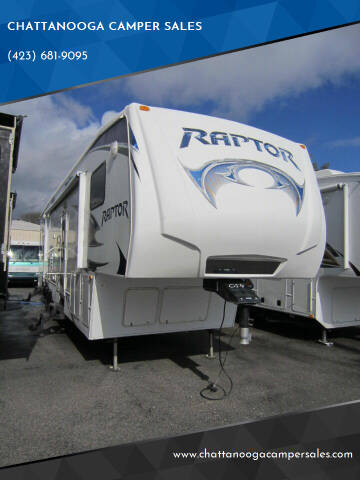 2011 Keystone Raptor 361LEV for sale at CHATTANOOGA CAMPER SALES in East Ridge TN