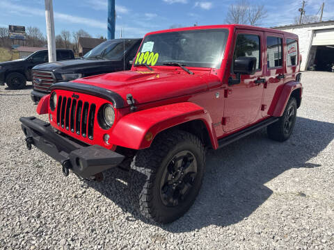 2015 Jeep Wrangler Unlimited for sale at Gary Sears Motors in Somerset KY