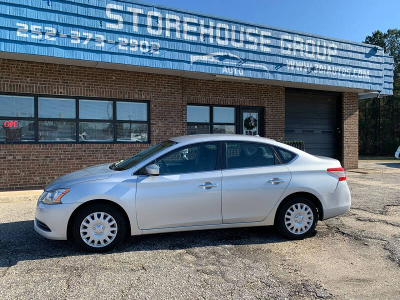 2013 Nissan Sentra for sale at Storehouse Group in Wilson NC