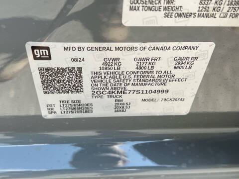 2025 Chevrolet Silverado 2500HD