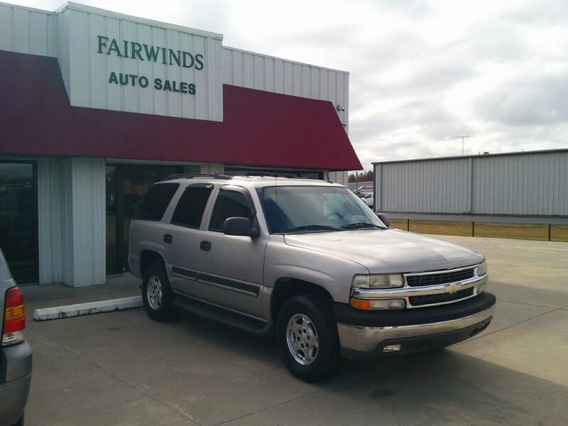2005 Chevrolet Tahoe for sale at Fairwinds Auto Sales in Dewitt AR