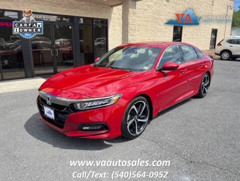 2018 Honda Accord for sale at Va Auto Sales in Harrisonburg VA