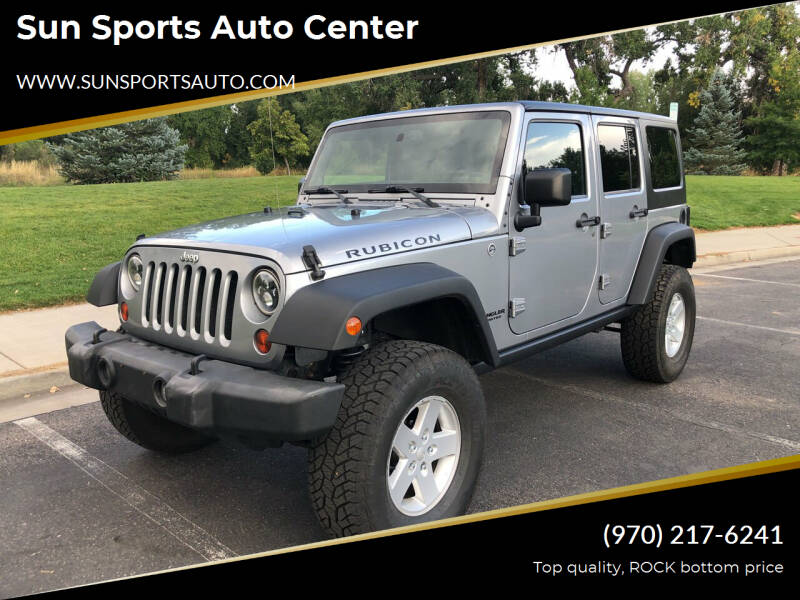 2013 Jeep Wrangler Unlimited for sale at Sun Sports Auto Center in Loveland CO