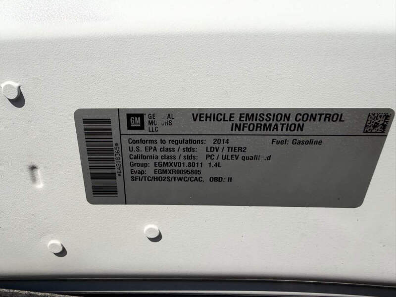 2014 Chevrolet Sonic LTZ Auto