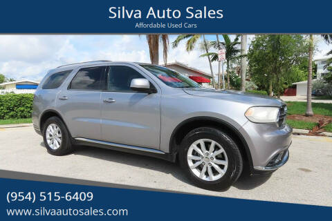 2014 Dodge Durango for sale at Silva Auto Sales in Pompano Beach FL