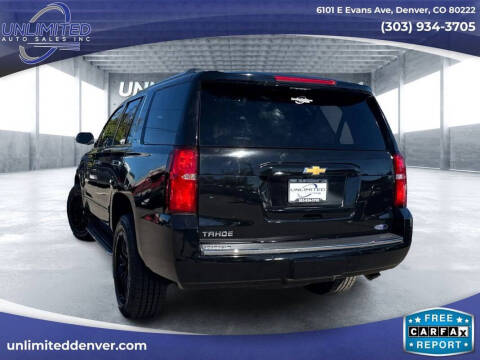 2016 Chevrolet Tahoe LTZ