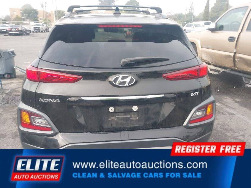 Black 2020 Hyundai KONA Limited Limited 4dr Crossover 32