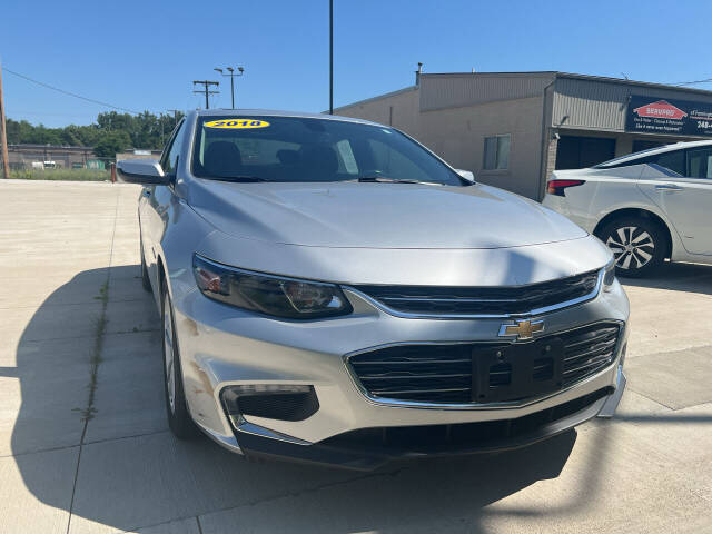 2018 Chevrolet Malibu for sale at ORCHARD LAKE AUTO SALES INC in Farmington Hills, MI