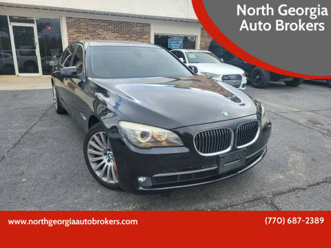 2011 BMW 7 Series for sale at North Georgia Auto Brokers in Snellville GA