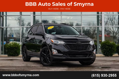 2020 Chevrolet Equinox for sale at BBB Auto Sales of Smyrna in Smyrna TN