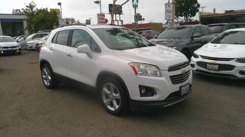 2015 Chevrolet Trax for sale at AUTO SELLERS INC in San Diego CA