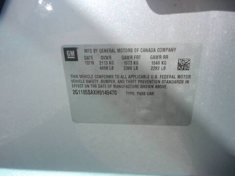 2017 Chevrolet Impala LT