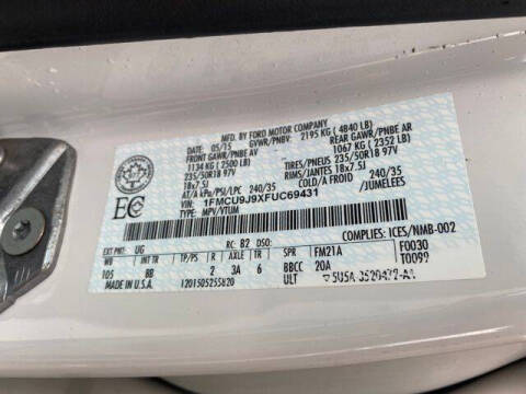 2015 Ford Escape Titanium