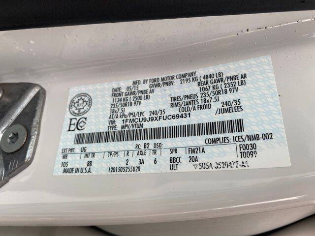 2015 Ford Escape Titanium