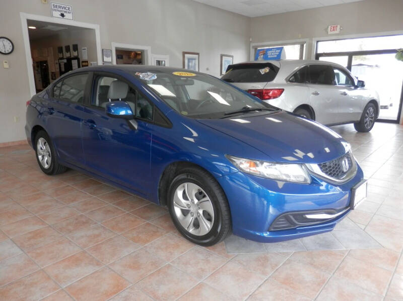 2013 Honda Civic for sale at ABSOLUTE AUTO CENTER in Berlin CT