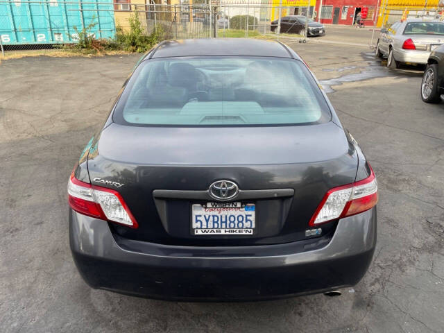 2007 Toyota Camry Hybrid for sale at Aster Auto Sales Inc in Fresno, CA