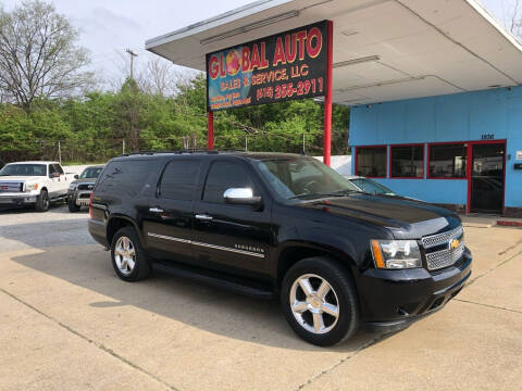 2014 Chevrolet Suburban for sale at Global Auto Sales and Service in Nashville TN