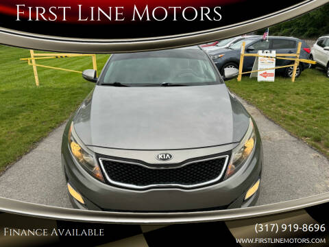 2015 Kia Optima for sale at First Line Motors in Jamestown IN