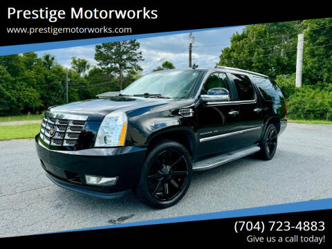 2013 Cadillac Escalade ESV for sale at Prestige Motorworks in Concord NC