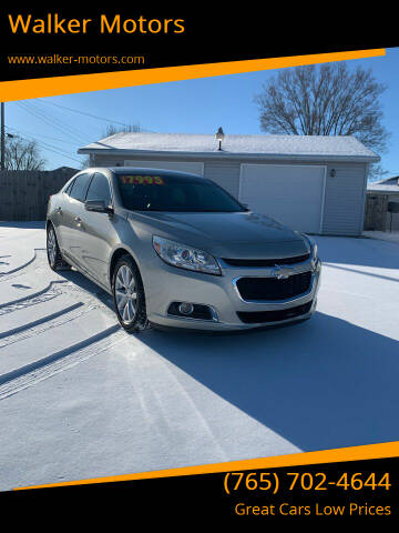 2014 Chevrolet Malibu for sale at Walker Motors in Muncie IN