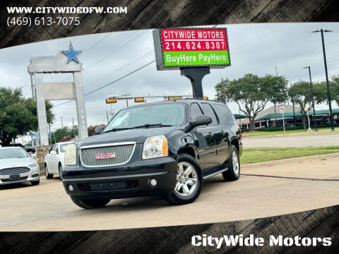 2012 GMC Yukon XL for sale at CityWide Motors in Garland TX