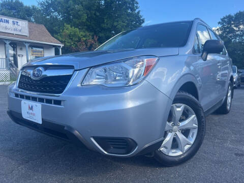2015 Subaru Forester for sale at Mega Motors in West Bridgewater MA