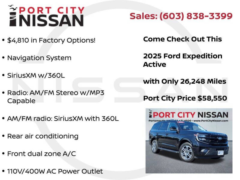 2025 Ford Expedition Active