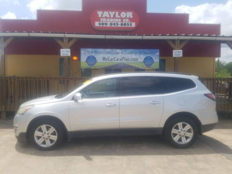 2013 Chevrolet Traverse for sale at Taylor Trading Co in Beaumont TX