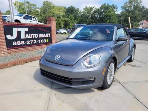 2013 Volkswagen Beetle Convertible for sale at J T Auto Group in Sanford NC