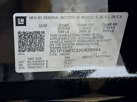 2018 GMC Sierra 1500