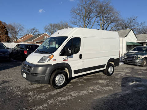 2018 RAM ProMaster for sale at FBN Auto Sales & Service in Highland Park NJ