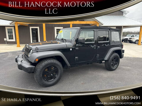 2012 Jeep Wrangler Unlimited for sale at BILL HANCOCK MOTORS LLC in Albertville AL