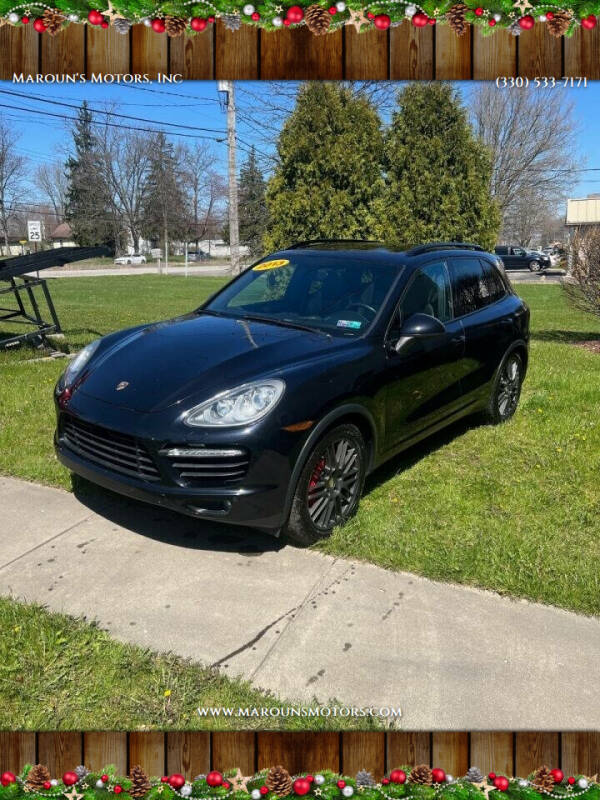 2013 Porsche Cayenne for sale at Maroun's Motors, Inc in Boardman OH