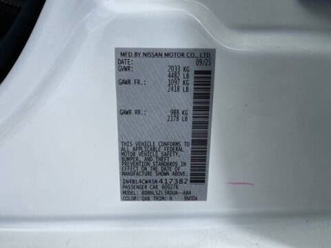 2025 Nissan Altima 2.5 SR