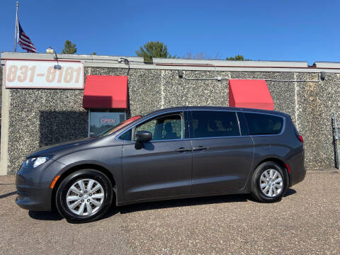 2020 Chrysler Voyager for sale at CROSSROADS AUTO SALES OF EAU CLAIRE, LLC in Eau Claire WI
