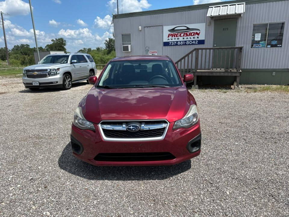 2014 Subaru Impreza for sale at Precision Auto Sales in Cedar Creek, TX