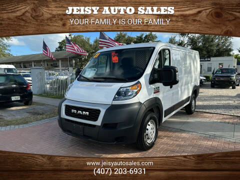2021 RAM ProMaster for sale at JEISY AUTO SALES in Orlando FL